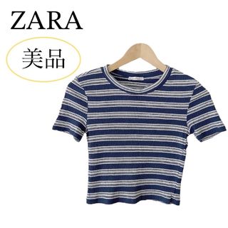 ザラ Tシャツ(レディース/半袖)（ボーダー）の通販 800点以上 | ZARAの