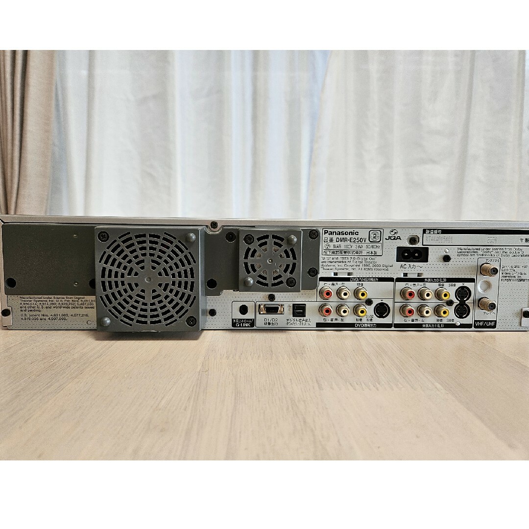 VHS/DVDビデオレコーダー VHS/DVDビデオレコーダー