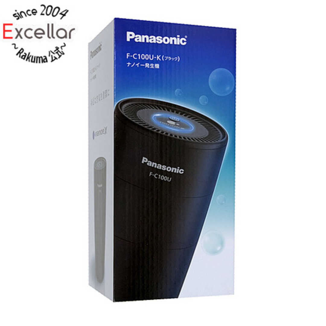 Panasonic(パナソニック)の【新品訳あり(箱きず・やぶれ)】 Panasonic 車載用ナノイー発生機 F-C100U-K ブラック 自動車/バイクの自動車(その他)の商品写真