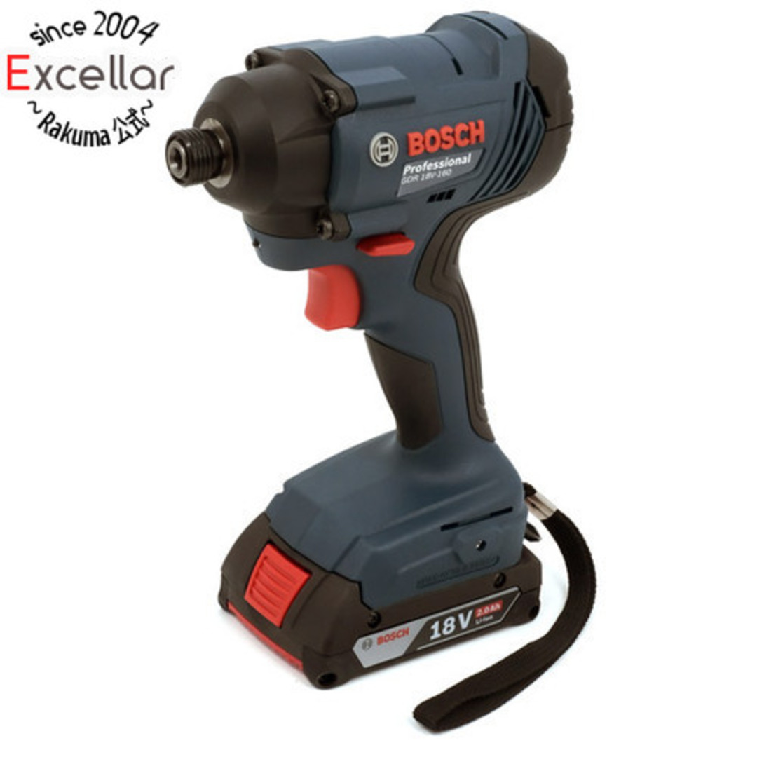 仕様【新品(開封のみ)】 BOSCH　18V コードレスインパクトドライバー　GDR18V-160