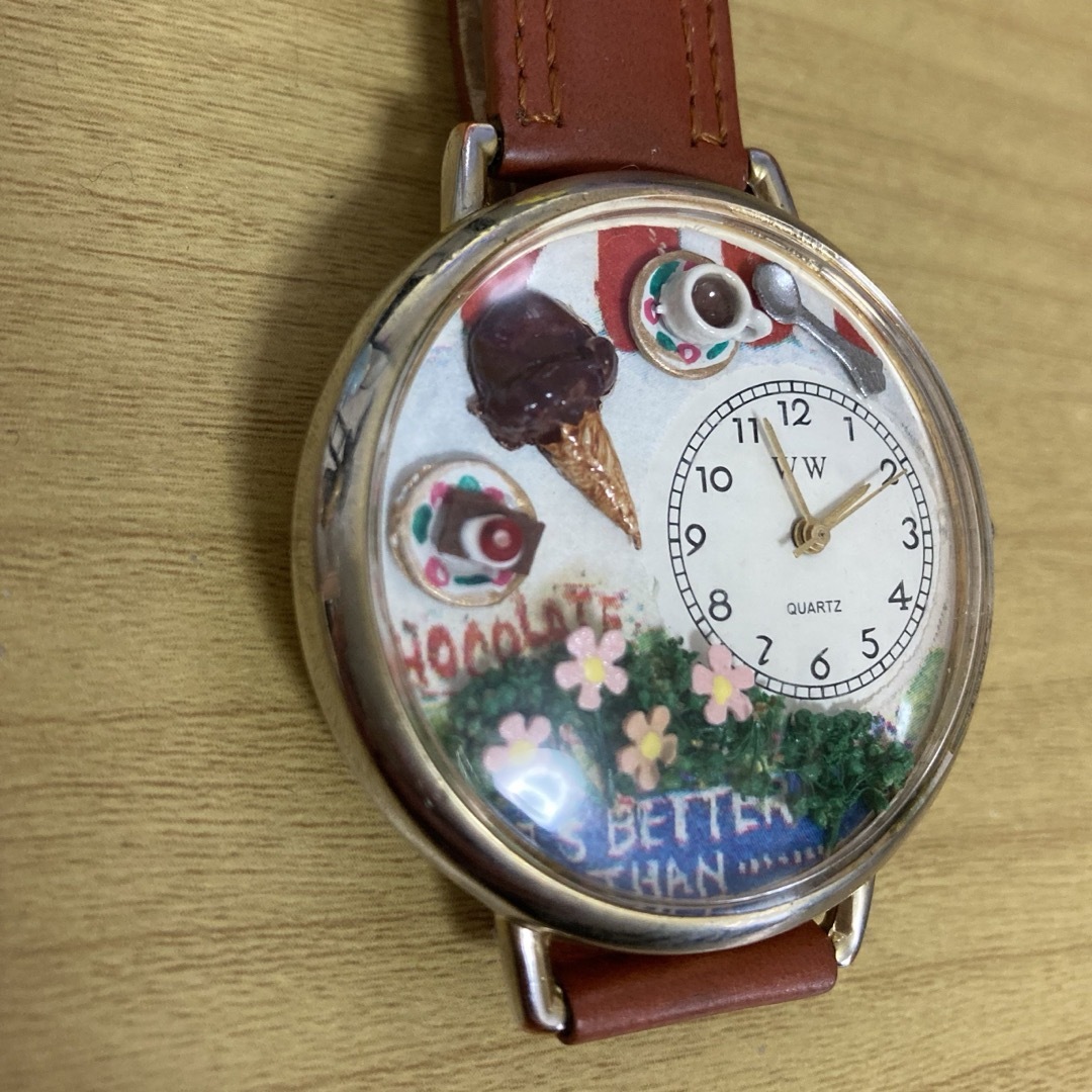 Par Avion(パラビオン)のパラビオン Par Avion ファンウォッチ 腕時計 レトロ レア レディースのファッション小物(腕時計)の商品写真