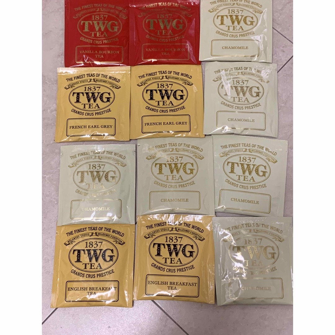 TWG 紅茶　詰め合わせ　12袋　　 食品/飲料/酒の飲料(茶)の商品写真