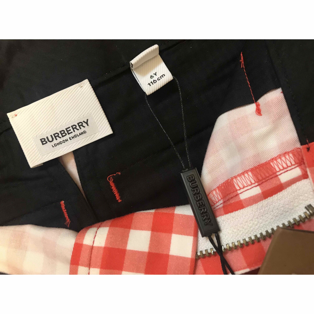 BURBERRY(バーバリー)の新品　バーバリー　ニット　カーディガン　アンサンブル　パンツ　ブラウス　長袖 キッズ/ベビー/マタニティのキッズ服女の子用(90cm~)(パンツ/スパッツ)の商品写真