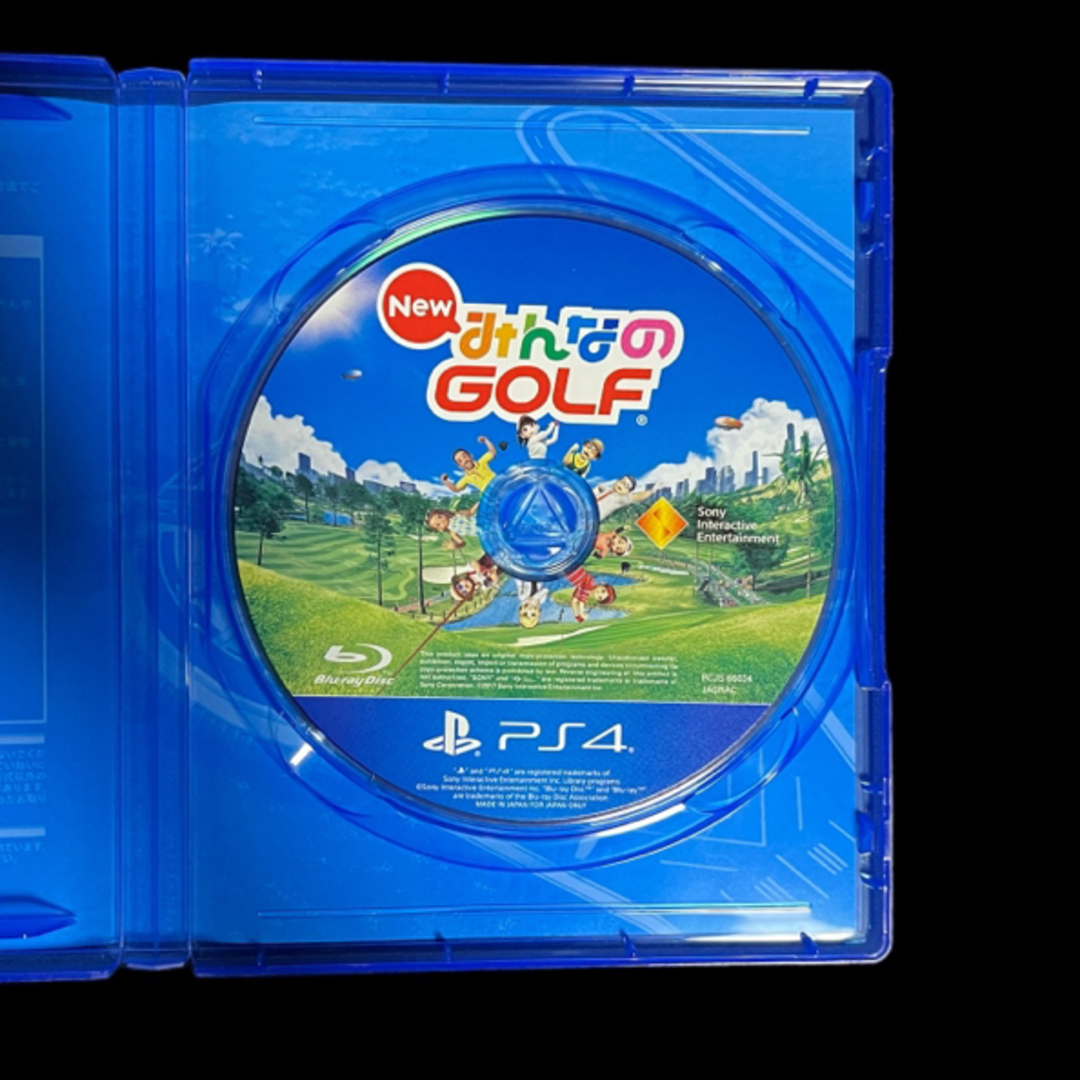 PlayStation4(プレイステーション4)のB)NEW  みんなのGOLF  PS4  ゴルフ　みんゴル  プレステ4 エンタメ/ホビーのゲームソフト/ゲーム機本体(家庭用ゲームソフト)の商品写真
