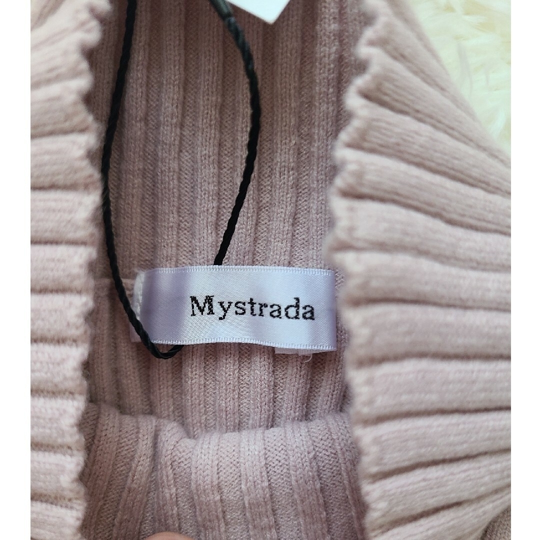 Mystrada(マイストラーダ)のMystrada サイドボタントップス レディースのトップス(ニット/セーター)の商品写真