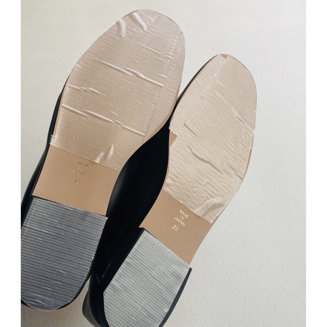LAUTREAMONT(ロートレアモン)の新品 LAUTREAMONT 2WAYローファー 23cm ブラック 日本製 レディースの靴/シューズ(ローファー/革靴)の商品写真