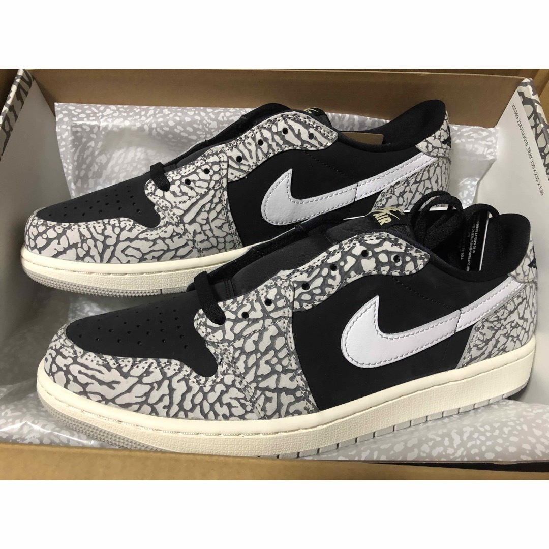 AIR JORDAN 1 RETRO LOW OG（cement）