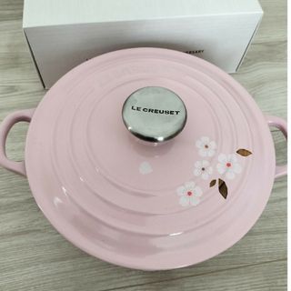 ルクルーゼ(LE CREUSET)のル・クルーゼ　ココットロンド　サクラ(鍋/フライパン)