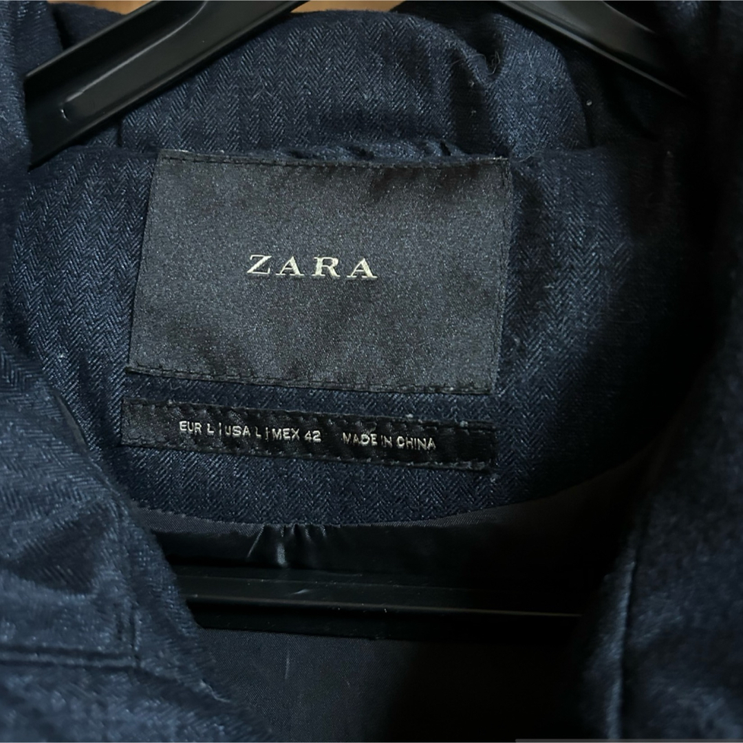 ZARA(ザラ)のZARA ダウンジャケット　訳あり メンズのジャケット/アウター(ダウンジャケット)の商品写真