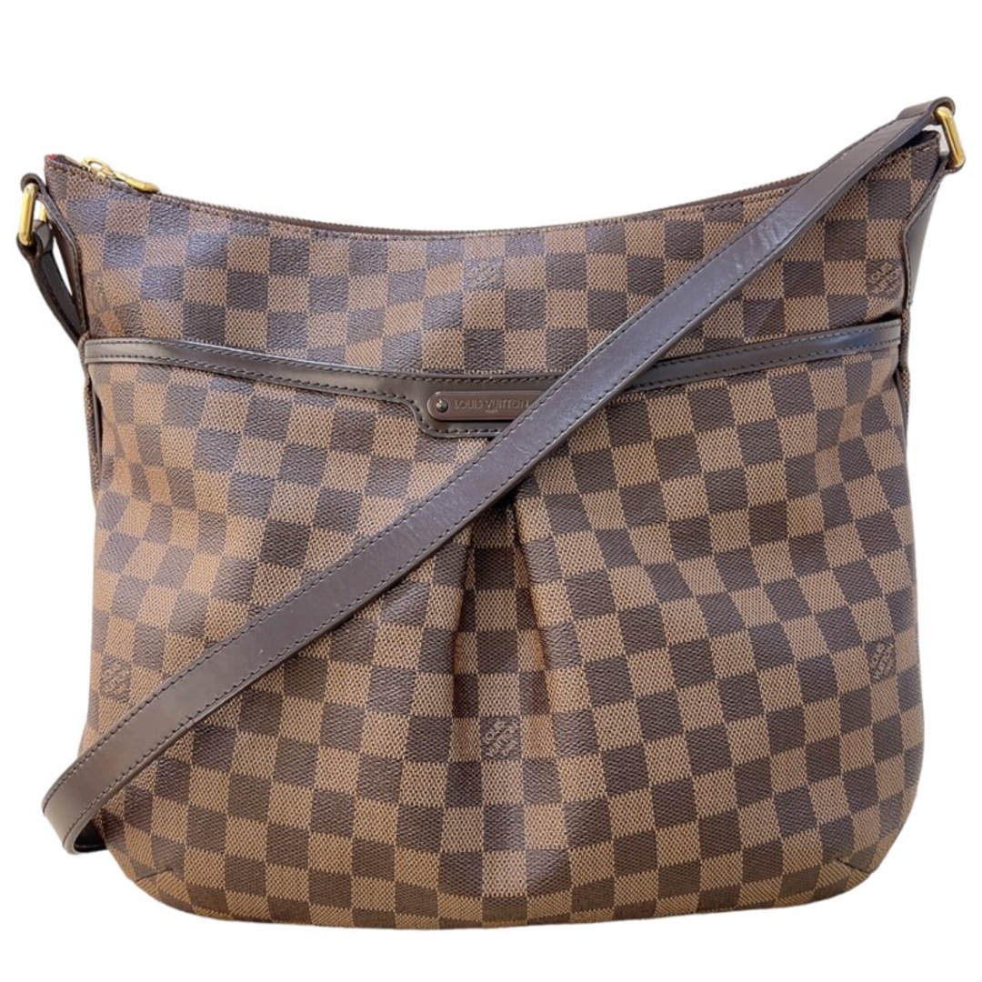 約37cm高さルイ・ヴィトン LOUIS VUITTON ブルームズベリGM N42250 エベヌ ダミエ・キャンバス/レザー レディース ショルダーバッグ