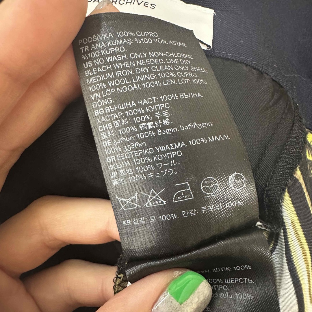 H&M(エイチアンドエム)のTOGA ARCHIVES×H&M 購入品　【限定商品美品】スカート　スカーフ柄 レディースのスカート(ロングスカート)の商品写真