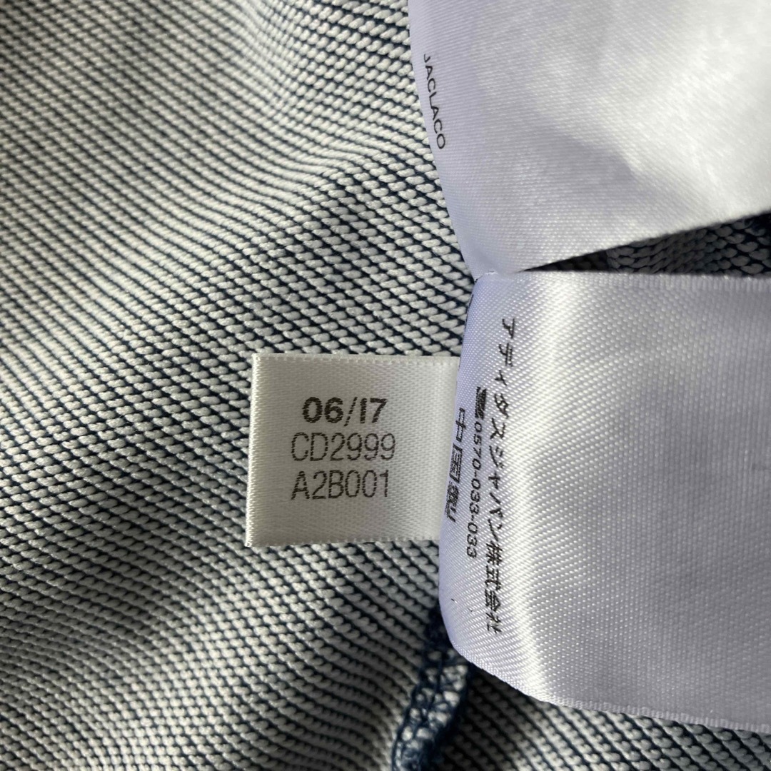 adidas(アディダス)のアディダス　adidaseo ジップパーカー　デニム調　 メンズのトップス(パーカー)の商品写真