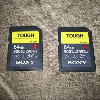 ソニー(SONY)のSONY TOUGH SF-G64T SDXCメモリーカード(その他)