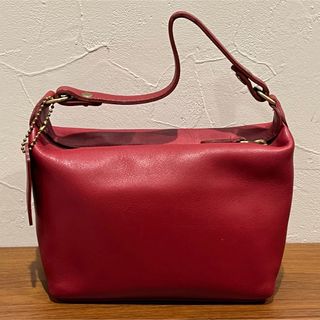 コーチ(COACH)のCOACH コーチ　オールドコーチ ハンドバッグ ヴィンテージ レッド 美品(その他)