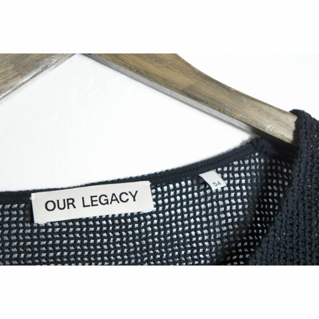 美品23SS OUR LEGACY メッシュ ニット Tシャツ 黒1227N△の通販 美品23SS OUR LEGACY メッシュ ニット Tシャツ 黒1227N△の通販
