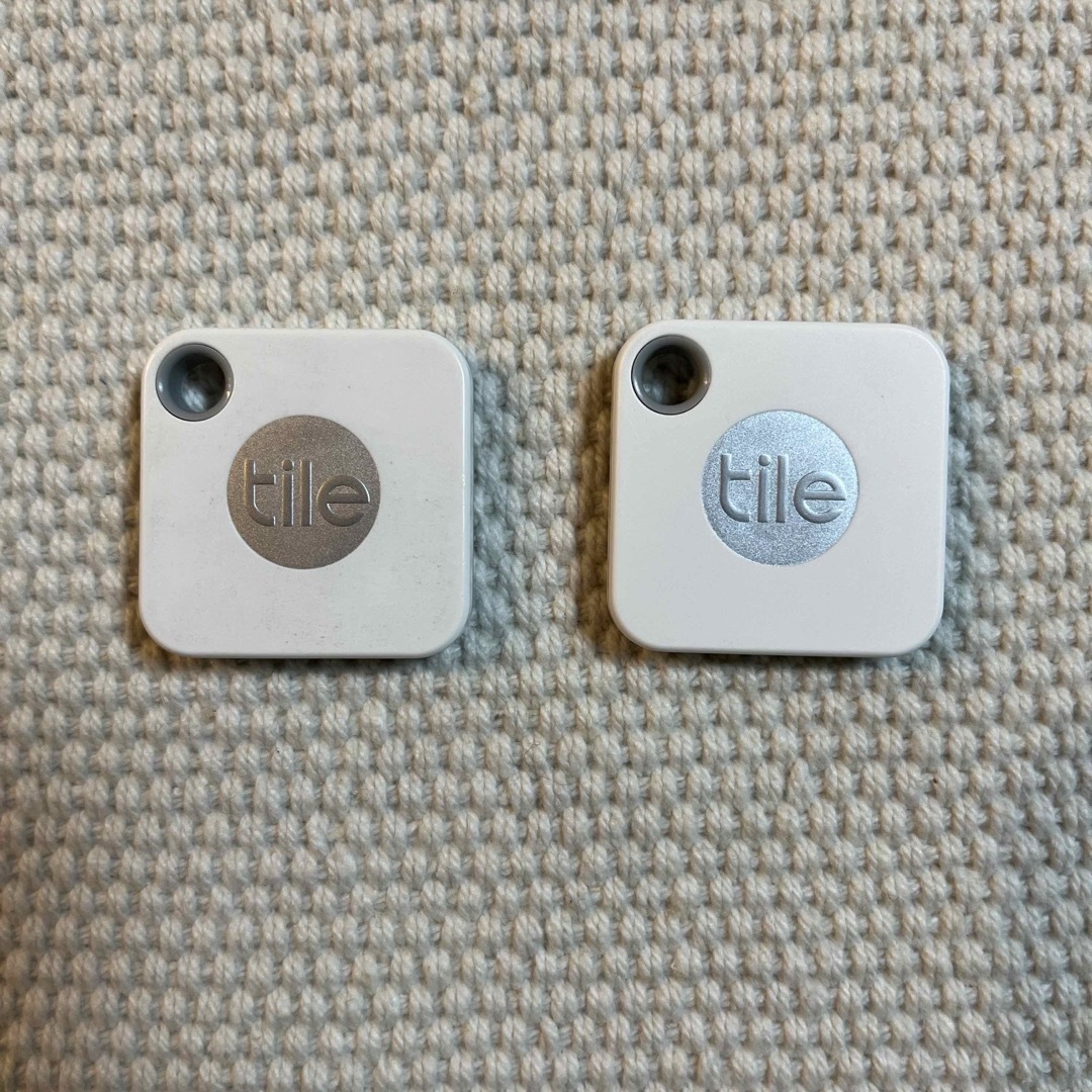 【使用済み】Tile mate 2018 2個セット スマホ/家電/カメラのスマホアクセサリー(その他)の商品写真