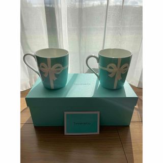 ティファニー(Tiffany & Co.)の【未使用】ティファニー　マグカップ　2個セット(グラス/カップ)