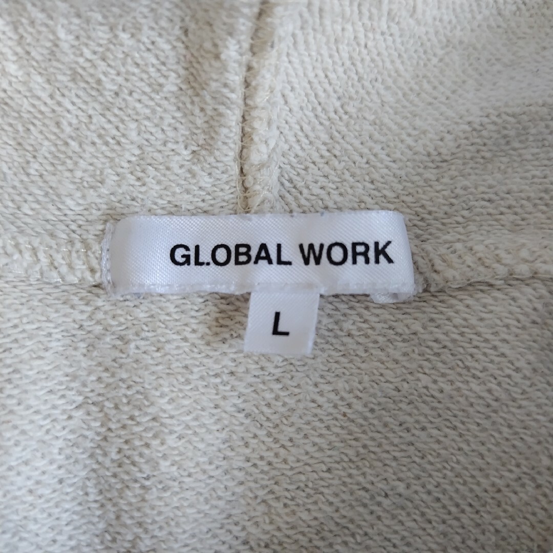 GLOBAL WORK(グローバルワーク)のGLOBAL WORK トレーナー パーカー サイズL(110〜120) キッズ/ベビー/マタニティのキッズ服男の子用(90cm~)(Tシャツ/カットソー)の商品写真