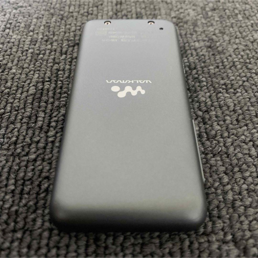 WALKMAN(ウォークマン)のSONY WALKMAN NW-S315 ソニーウォークマン 16GB ブラック スマホ/家電/カメラのオーディオ機器(ポータブルプレーヤー)の商品写真