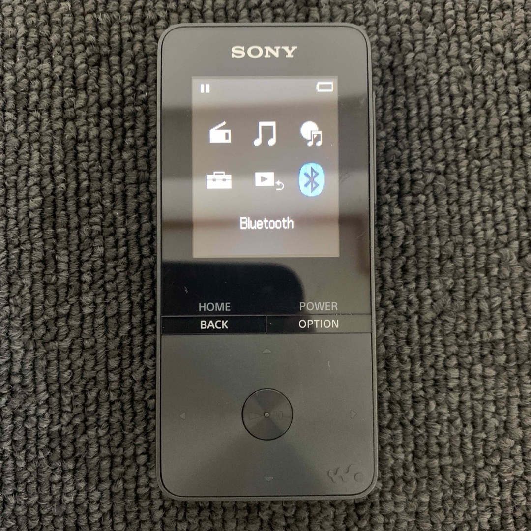 WALKMAN(ウォークマン)のSONY WALKMAN NW-S315 ソニーウォークマン 16GB ブラック スマホ/家電/カメラのオーディオ機器(ポータブルプレーヤー)の商品写真