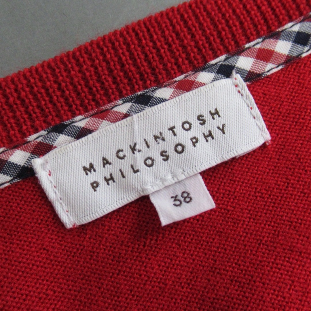 MACKINTOSH PHILOSOPHY(マッキントッシュフィロソフィー)のMACKINTOSH PHILOSOPHY クルーネック セーター 38 ニット レディースのトップス(ニット/セーター)の商品写真