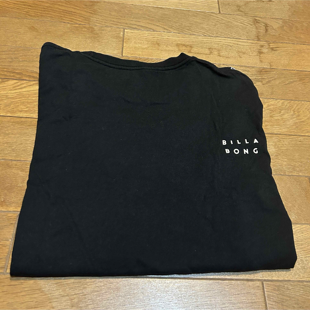 billabong(ビラボン)のBILLABONG ビラボン ボックスロゴ ロングTシャツ 綿100% メンズのトップス(Tシャツ/カットソー(七分/長袖))の商品写真