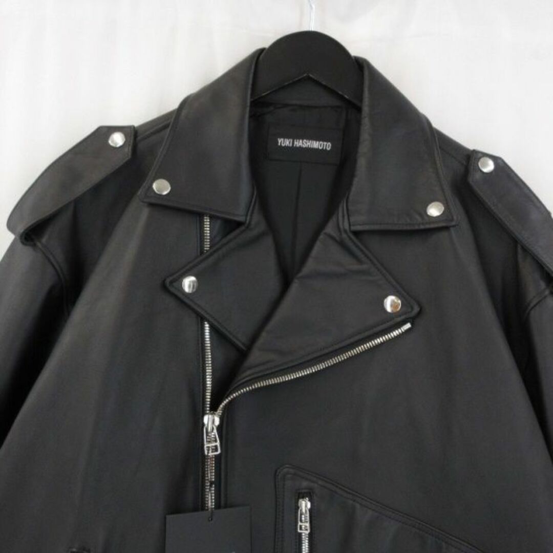 ユウキハシモト JACKET 221-01-0301LB 70015350 メンズのジャケット/アウター(ライダースジャケット)の商品写真