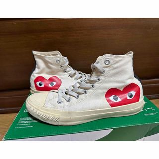 コムデギャルソン(COMME des GARCONS)のCONVERSE×PLAY COMME des GARCONS  (スニーカー)