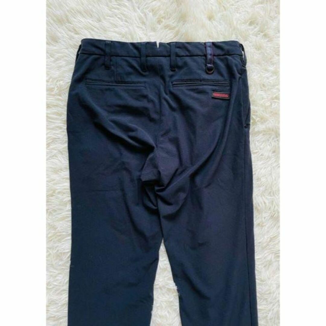 BRIEFING(ブリーフィング)の【BRIEFING】BASIC LONG PANTS ネイビー メンズ スポーツ/アウトドアのゴルフ(ウエア)の商品写真