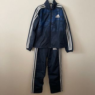 アディダス(adidas)の新品　アディダス　ウインドブレーカー   130   上下　セットアップ(ジャケット/上着)