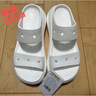 クロックス 厚底サンダル（ホワイト/白色系）の通販 6点 | crocsを買う