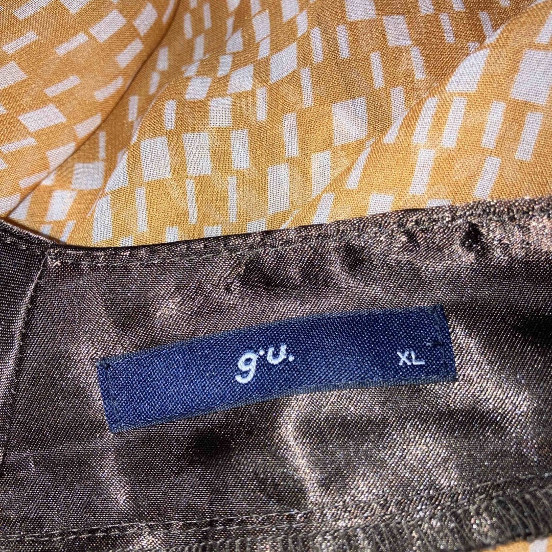 GU(ジーユー)のgu 五分袖チェニック レディースのトップス(シャツ/ブラウス(半袖/袖なし))の商品写真