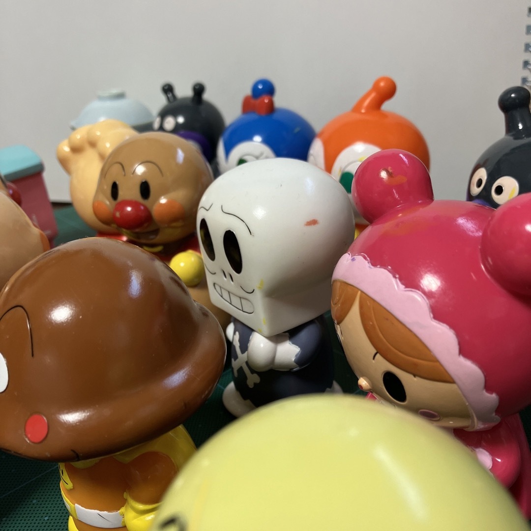 アンパンマン(アンパンマン)のアンパンマン　ソフビ　19体セット キッズ/ベビー/マタニティのおもちゃ(ぬいぐるみ/人形)の商品写真