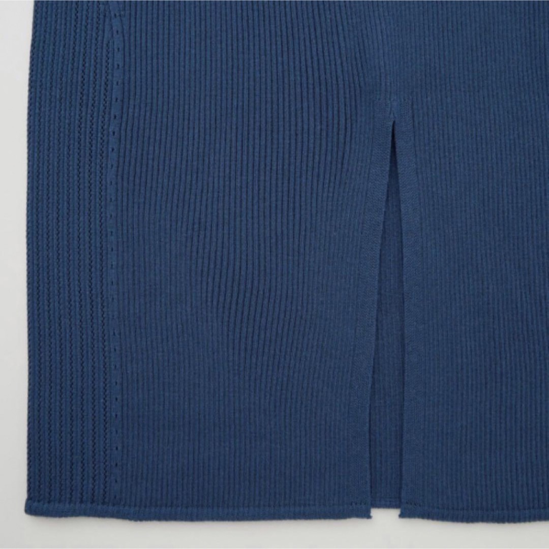 UNIQLO(ユニクロ)のUNIQLO　マメクロゴウチ　3Dリブロングスカート　新品　タグ付き レディースのスカート(ロングスカート)の商品写真