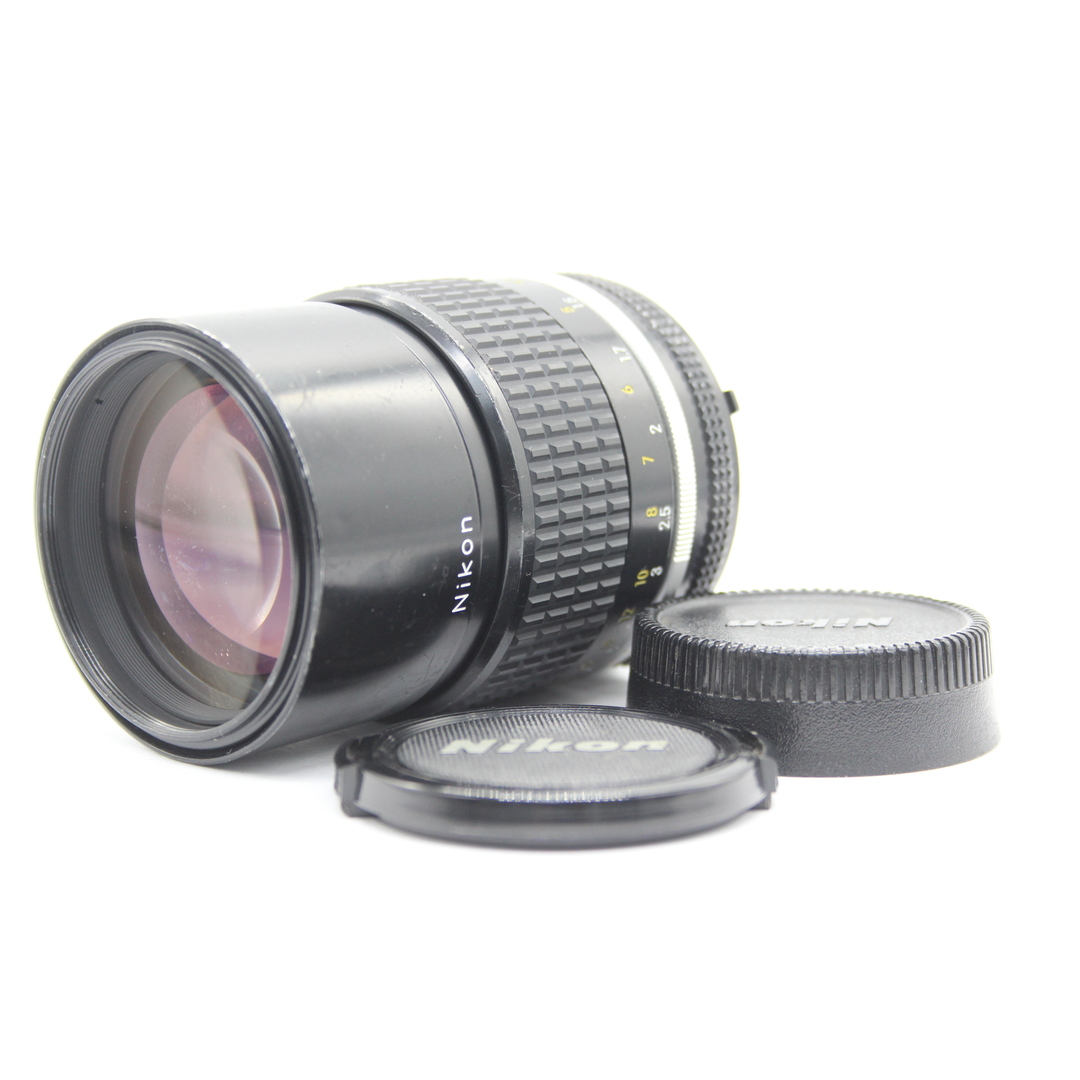 【返品保証】 ニコン Nikon Nikkor Ai-s 135mm F2.8 前後キャップ付き レンズ  s5564注意事項