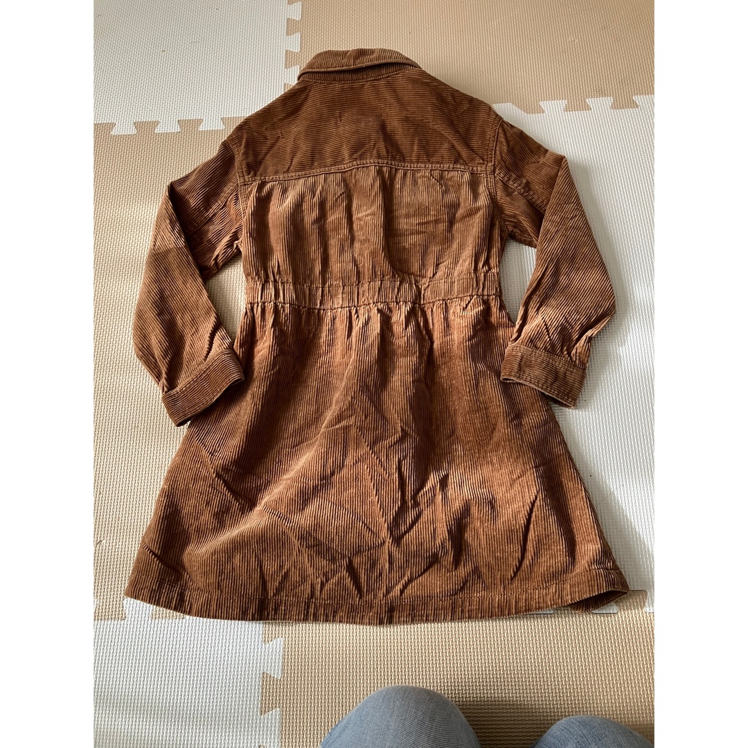 ZARA KIDS(ザラキッズ)のコーデュロイワンピース キッズ/ベビー/マタニティのキッズ服女の子用(90cm~)(ワンピース)の商品写真