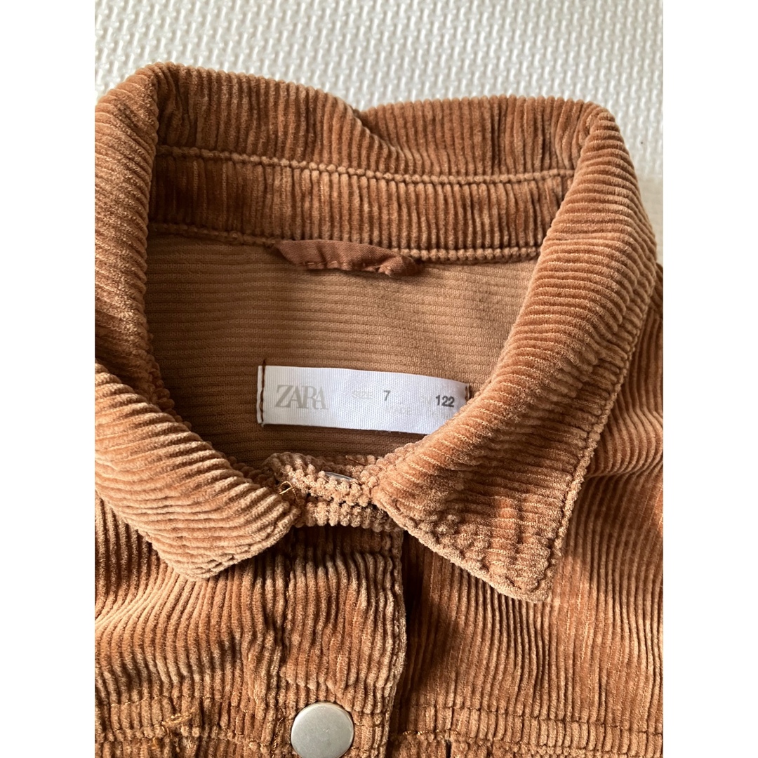 ZARA KIDS(ザラキッズ)のコーデュロイワンピース キッズ/ベビー/マタニティのキッズ服女の子用(90cm~)(ワンピース)の商品写真