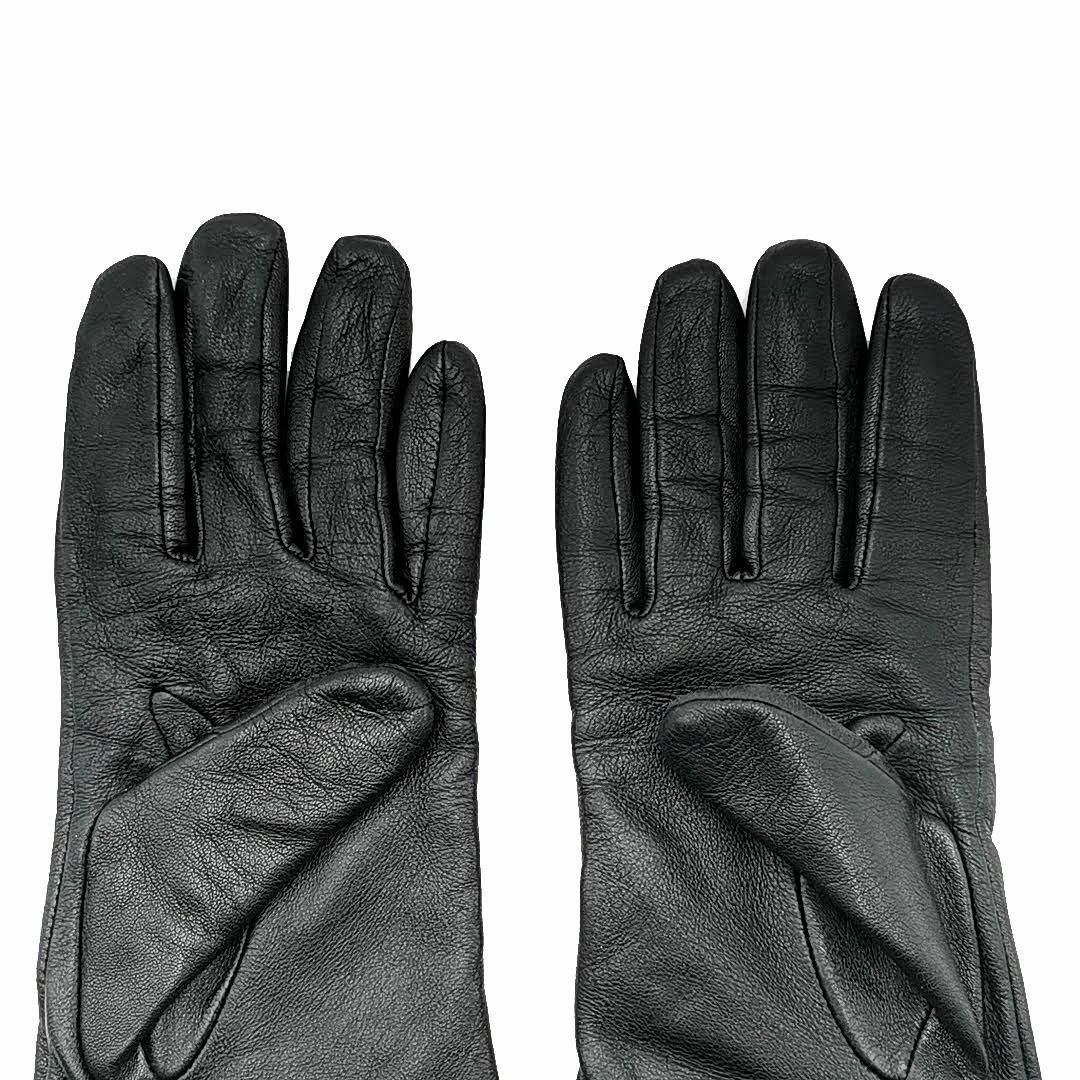 Vivienne Westwood(ヴィヴィアンウエストウッド)の美品 ヴィヴィアンウエストウッド グローブ 手袋 レザー 03-23122208 レディースのファッション小物(手袋)の商品写真