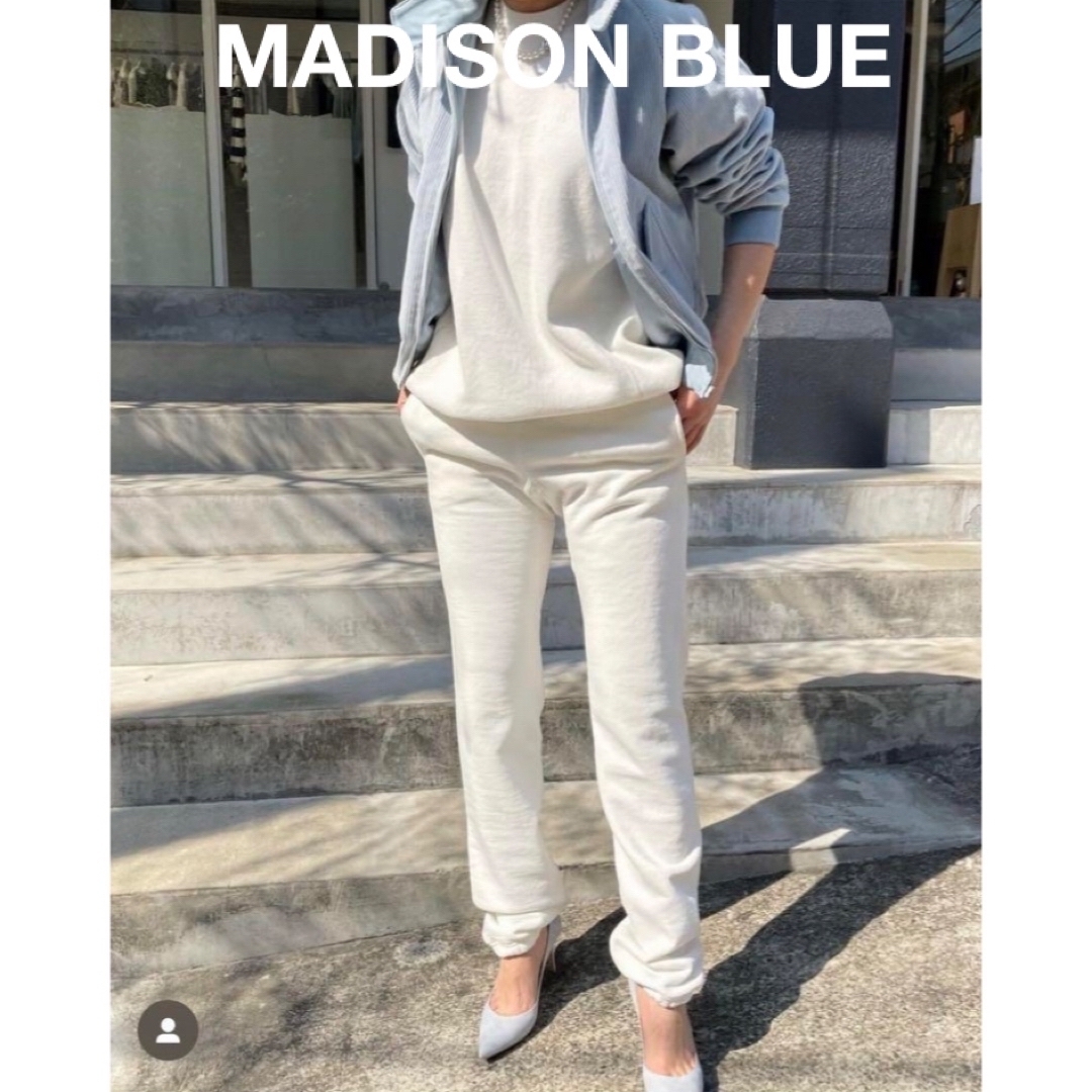 MADISONBLUE(マディソンブルー)の【MADISON BLUE】SWEAT PANT URAKE/カーキ/01 レディースのパンツ(カジュアルパンツ)の商品写真