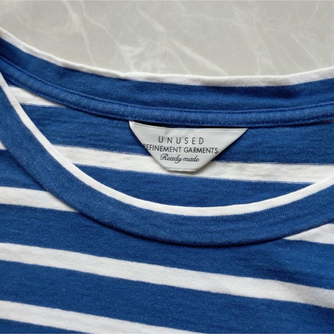 UNUSED(アンユーズド)のunused ボーダー ロンＴ メンズのトップス(Tシャツ/カットソー(七分/長袖))の商品写真