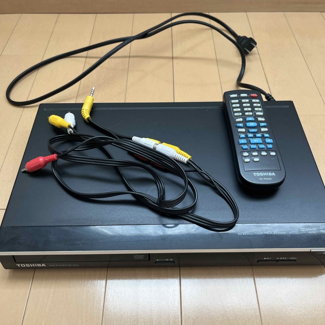 東芝(トウシバ)の【ジャンク品】東芝DVDビデオプレイヤー/SD-310J スマホ/家電/カメラのテレビ/映像機器(DVDプレーヤー)の商品写真