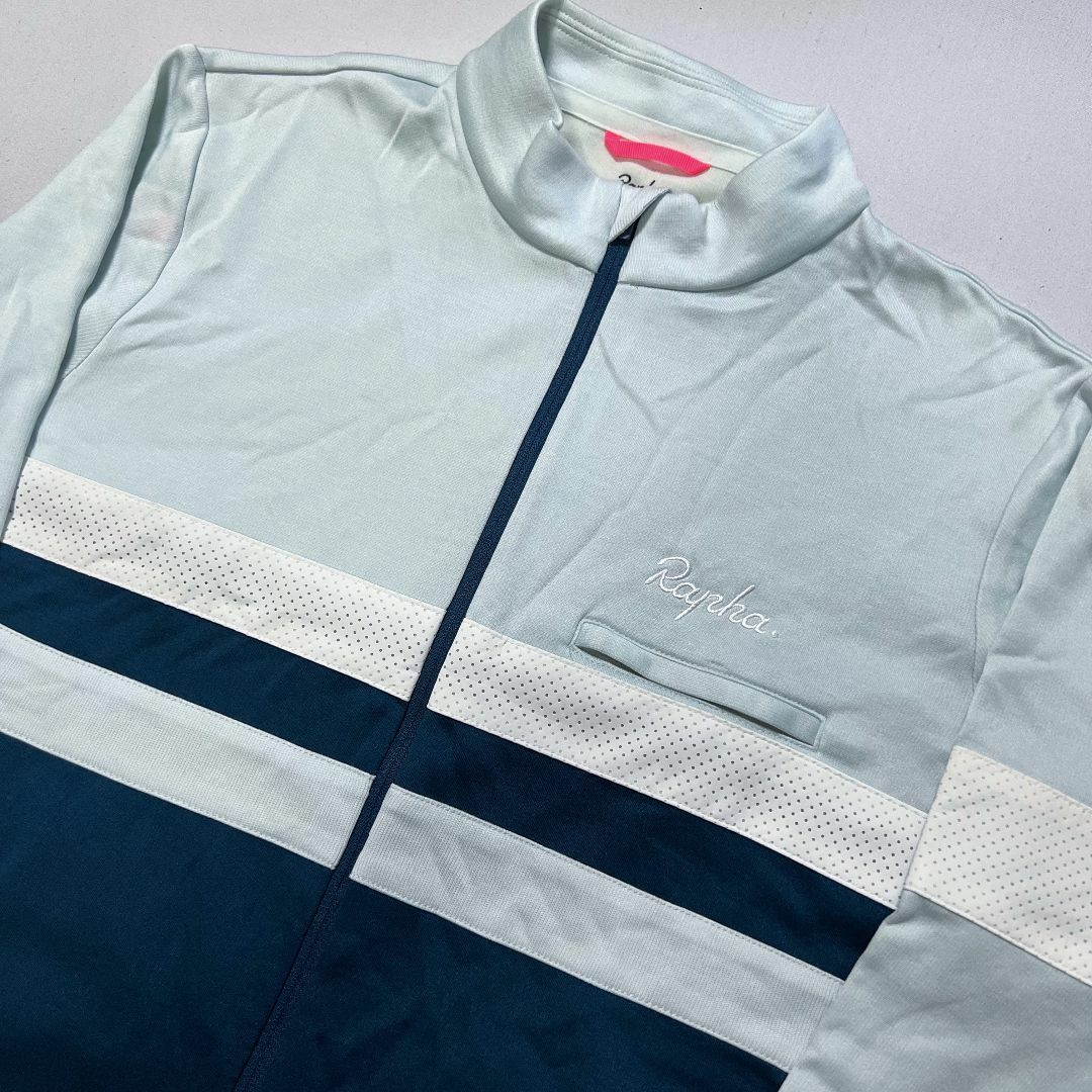 Rapha メンズ ブルベ ロングスリーブ ジャージ グレー サイズXS - ウェア Rapha メンズ ブルベ ロングスリーブ ジャージ グレー サイズXS - ウェア
