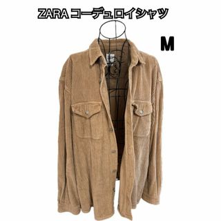 ザラ(ZARA)の大幅値下げ【ZARA】コーデュロイシャツ　M ポケット　おしゃれ　希少　古着(シャツ)