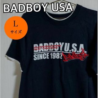 バッドボーイ(BADBOY)のBADBOY USA バッドボーイ 半袖 Tシャツ  カジュアル Ｌ【k164】(Tシャツ/カットソー(半袖/袖なし))