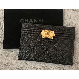 シャネル(CHANEL)のボーイ　シャネル　カードケース(名刺入れ/定期入れ)