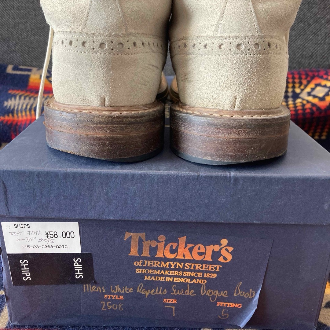 Trickers(トリッカーズ)のTricker's トリッカーズ　シップス別注モデル　ブーツ　SHIPS メンズの靴/シューズ(ブーツ)の商品写真