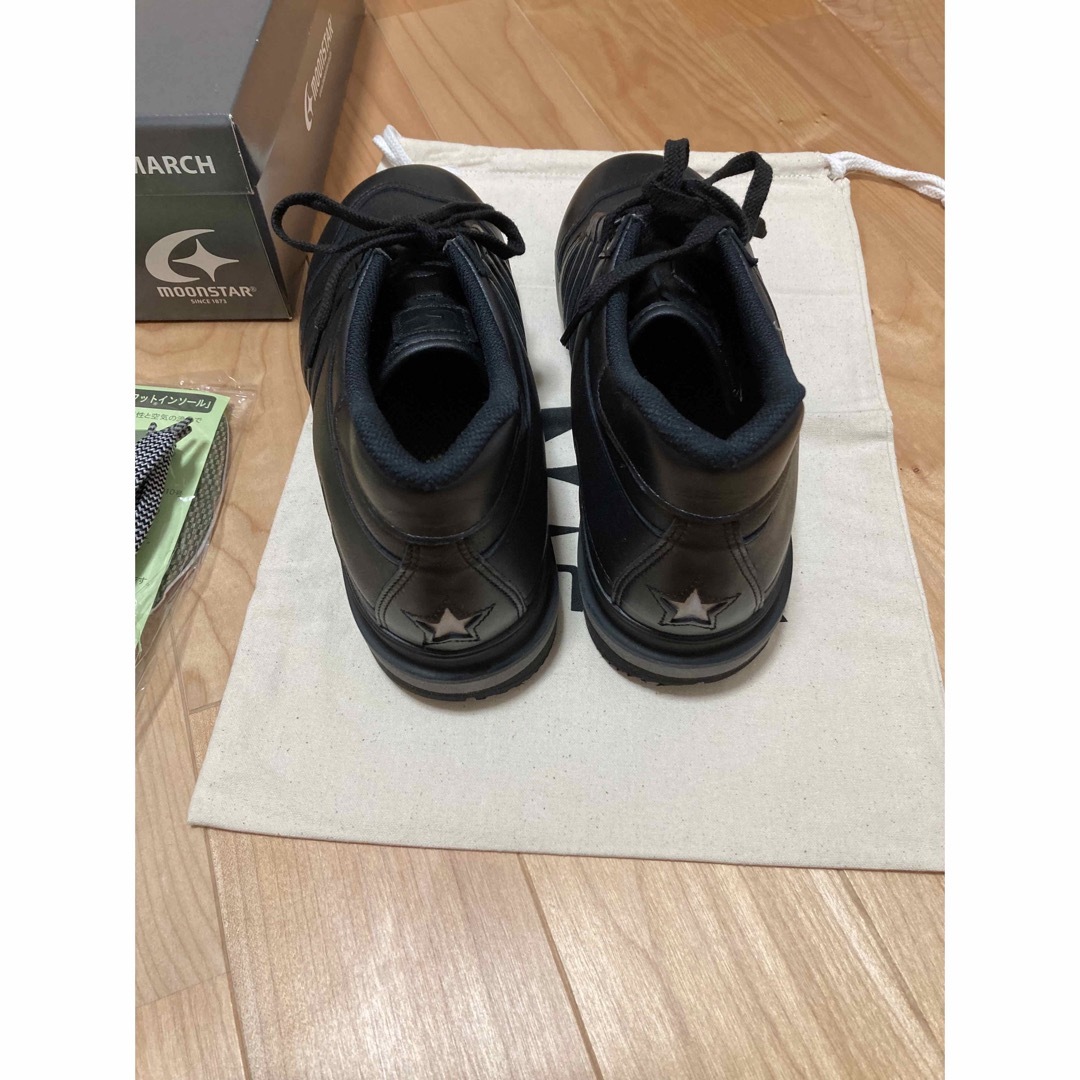 MOONSTAR (ムーンスター)の✨新品未使用✨MOONSTAR WM502プライド　27cm 4E ブラック メンズの靴/シューズ(スニーカー)の商品写真
