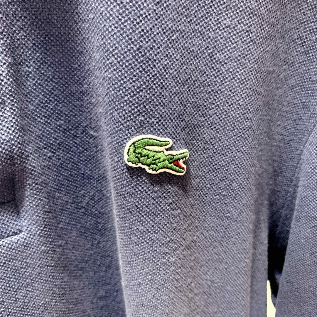 LACOSTE(ラコステ)のLACOSTE ラコステ ポロシャツ 長袖 SIZE 4 L相当 メンズのトップス(ポロシャツ)の商品写真