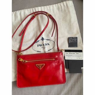 プラダ(PRADA)のプラダ☆PRADA サフィアーノ ショルダーバッグ(ショルダーバッグ)