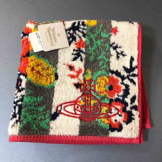 ヴィヴィアンウエストウッド(Vivienne Westwood)の新品　ヴィヴィアンウエストウッド　タオルハンカチ　ORB刺繍(ハンカチ)